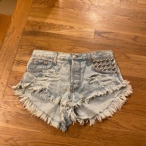 Runwaydreamz Jean shorts.
